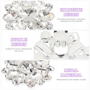 1 пара обуви, ювелирные изделия, украшение для обуви невесты