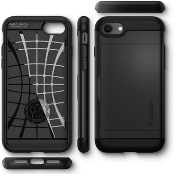 Etui Spigen Slim Armor CS iPhone 7/8 Black