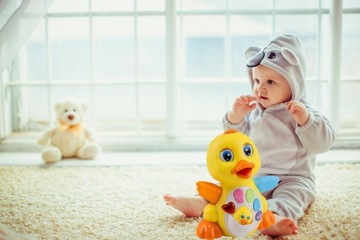 ИНТЕРАКТИВНАЯ УТИНАЯ ПОЕЗДКА Игра Танцы с подсветкой