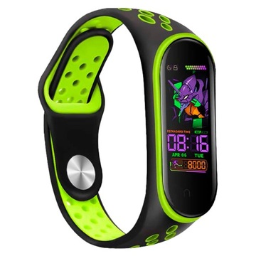 Opaska pasek perforowany do Xiaomi Mi Band 5/6 | 7 KOLORÓW