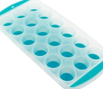 Foremka forma do kostek lodu silikonow-plastikowa