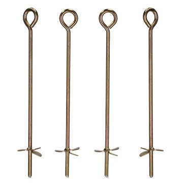 АНКЕРЫ ДЛЯ КРЕПЛЕНИЯ К СТРЕМЯМ батута, НАБОР МЕТАЛЛИЧЕСКИЙ УНИВЕРСАЛЬНЫЙ, НАБОР КРЮЧКОВ