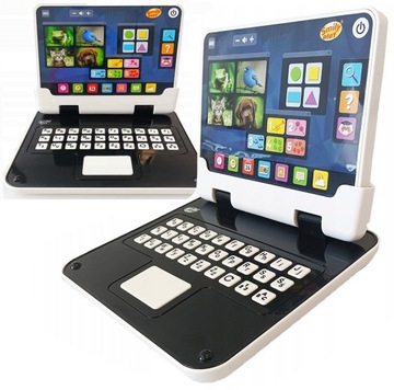Ноутбук для детей, обучающий планшет, компьютер 2-в-1, развлечения и обучение