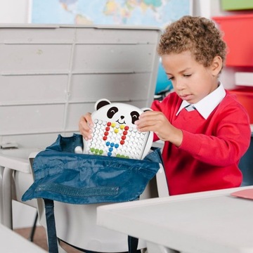 Магнитная доска-кнопка-мозаика MagPad Монтессори Магнитные блоки