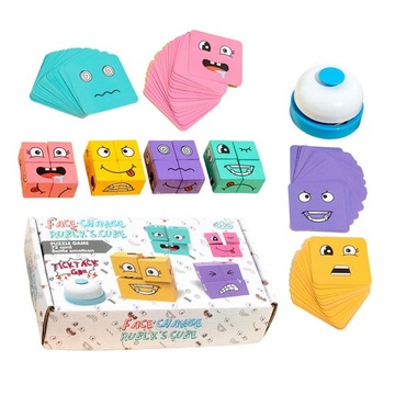 Деревянные кубики для изменения лица