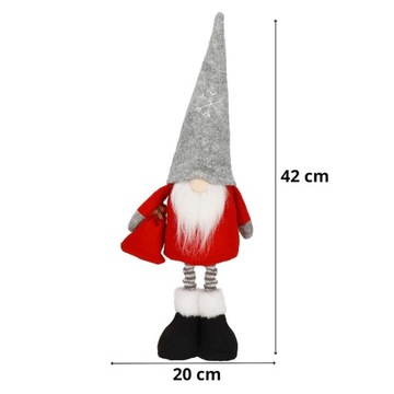 Гном РОЖДЕСТВЕНСКИЙ ПОДАРОК ​​РОЖДЕСТВЕНСКАЯ ФИГУРКА 42см