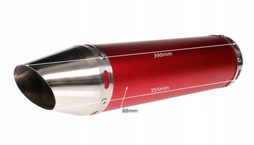 СПОРТИВНЫЙ ГЛУШИТЕЛЬ ДЛЯ СКУТЕРА ZIPP 4T GY6