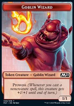 Goblin Wizard Token (Core Set 2021)
