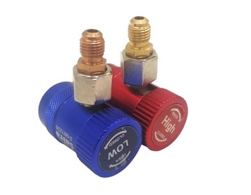 БЫСТРОРАЗЪЕМНЫЕ РАЗЪЕМЫ ДЛЯ ОБСЛУЖИВАНИЯ КОНДИЦИОНЕРА ВОЗДУХА R1234YF 2 РАЗЪЕМА