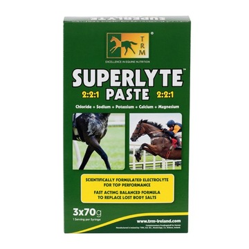 TRM Superlyte paste 3x70g - elektrolity dla koni