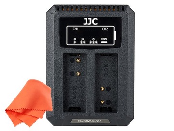 Ładowarka dwukanałowa JJC akumulatory DMW-BLG10
