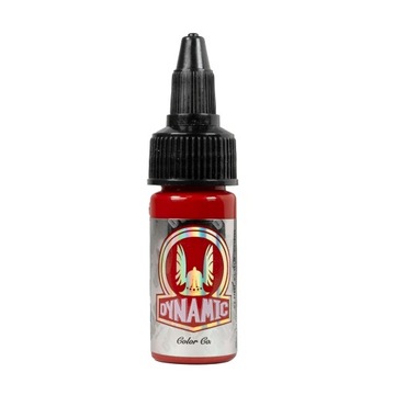 DYNAMIC SCARLET RED | 15 ml | Farba do tatuowania | Tusz | Tatuaż | REACH