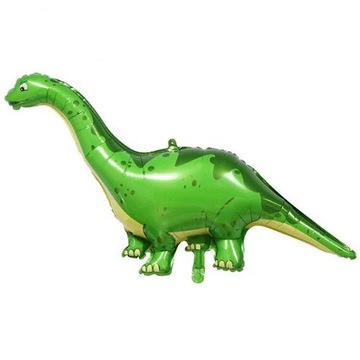 Balon foliowy zielony Dinozaur 51x110cm