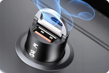 БЫСТРОЕ МАЛЕНЬКОЕ АВТОМОБИЛЬНОЕ ЗАРЯДНОЕ УСТРОЙСТВО ДЛЯ ТЕЛЕФОНА QC