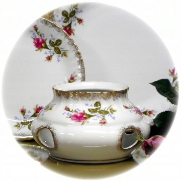 001 PODGRZEWACZ DUŻY IWONA do czajnika 1600 ml MALCER PORCELANA