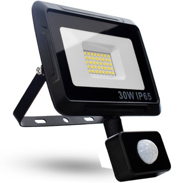 MOCNY NAŚWIETLACZ LAMPA REFLEKTOR HALOGEN LED WODOODPORNY IP65 30W