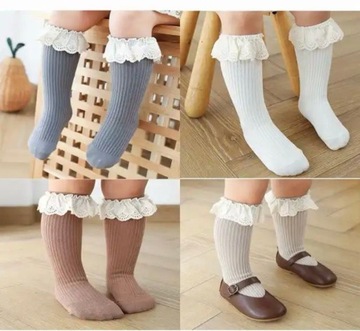 Гольфы для девочек от 6 месяцев до 2 лет, серые.