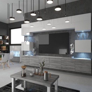 Белая стенка Гостиная Мебель для гостиной