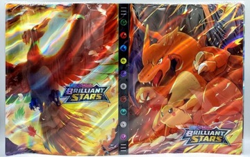 АЛЬБОМ КОЛЛЕКЦИОННЫХ КАРТ ПОКЕМОН 432 КАРТЫ БОЛЬШОГО ФОРМАТА КЛАССИЧЕСКИЙ ЖЕСТКИЙ