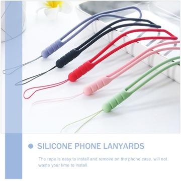 Силиконовый ремешок для телефона, брелок, ремешок на запястье