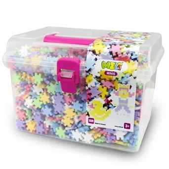 Klocki WAFLE Meli Minis PASTEL Box 2500 mozaika