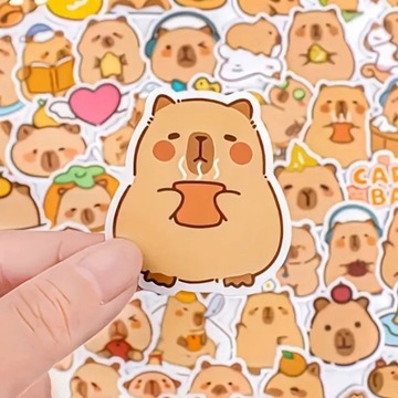 Эмагированные гелевые ручки kapibara + карандаши, выравнивающие кольцо и наклейки,