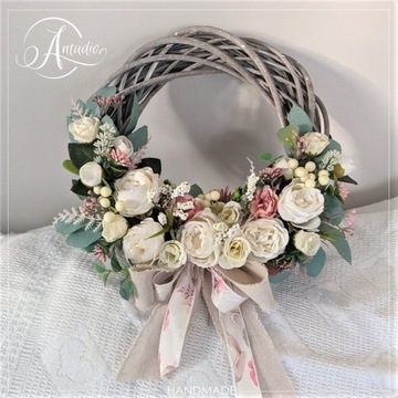 Весенний дверной венок SHABBY, 30-35см Antadio