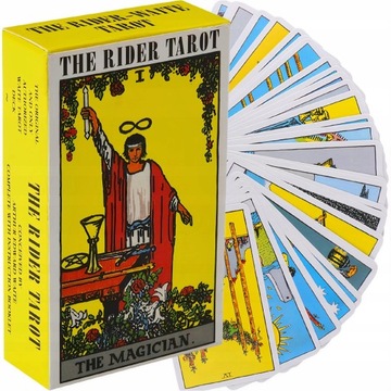 НАБОР КЛАССИЧЕСКИХ КАРТ ТАРО THE Rider TAROT, 78 ЧАСТЕЙ КАРТЫ ГАДАНИЯ