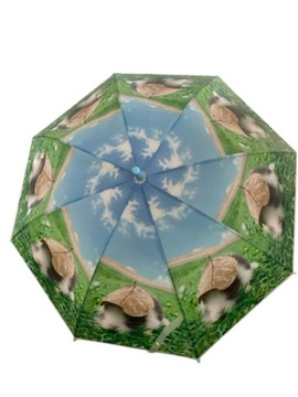 PARASOLKA DZIECIĘCA PARASOL KOTEK ZWIERZĄTKA