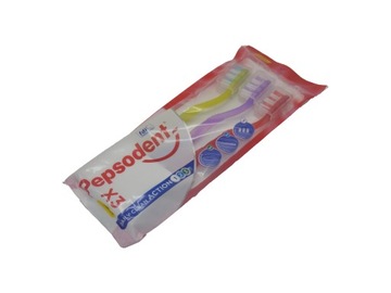 PEPSODENT szczoteczki do zębów MEDIUM 3szt