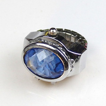 Creative anillos Finger Ring Watch Punk Mini