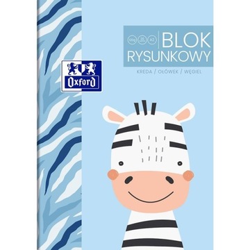 Blok Rysunkowy 20 Kartek A2 Oxford Kids 120g/m2