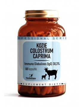 Kozie Colostrum Caprima - 60 kaps. Herbasano