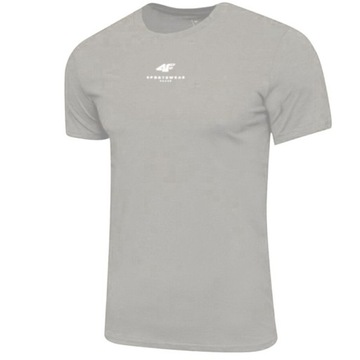 Мужская футболка 4F футболка для футболки спортивной блузки каждый день