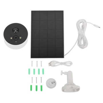 Solar Security Camera 2MP PIR Wykrywanie ludzi