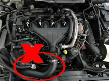ТРОЙНИК ИНТЕРКУЛЕРА VOLVO C30 C70 2.0 D
