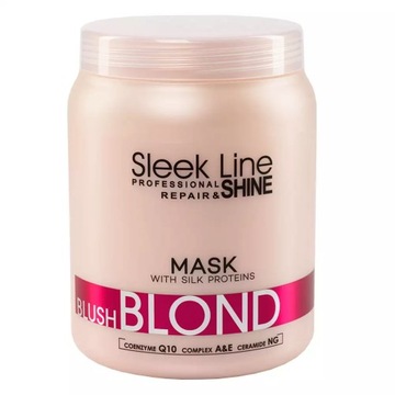 STAPIZ SLEEK LINE BLUSH BLOND Maska do włosów 1l