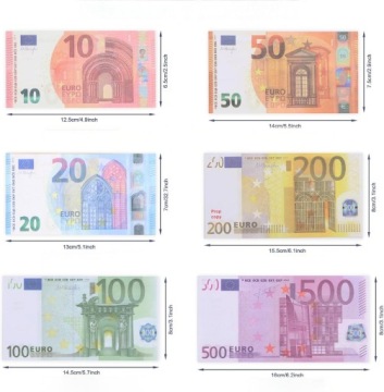 Файл банкнот для гри колекційний –150 шт. EURO