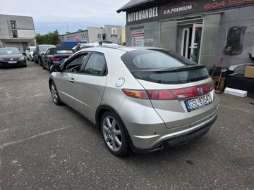 Honda Civic VIII Hatchback 3d 1.8 i-VTEC 140KM 2007 Honda Civic 1.8 Benzyna + LPG 140 KM,, zdjęcie 4