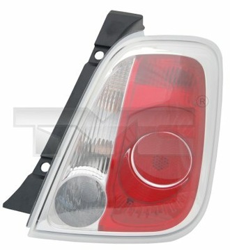 Lampa prawa tylna do FIAT 500 01.2007-07.2015 OUTLET
