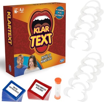 Hasbro KlarText Zabawna Gra Imprezowa