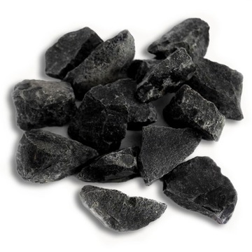 Черная крупа декоративный базальтовый камень 10 кг