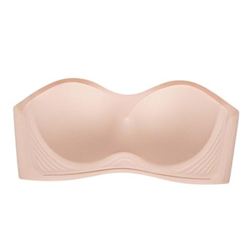 Women Strapless Bra Invisible Bra Clothing Skin XL