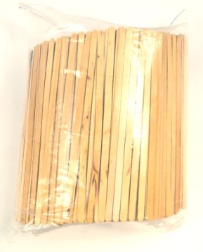 Мешалка одноразовая деревянная 18см 1000 шт.