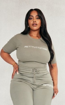 PRETTYLITTLETHING PLUS SIZE KHAKI BODY 54 EJB