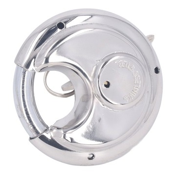 36 шт., навесной замок из нержавеющей стали 201, дисковый замок 70 мм с фитингом