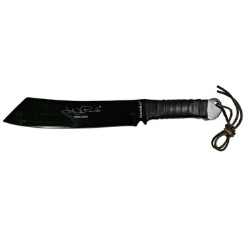 Набор охотничьих ножей с двойной кромкой Rambo Machete, нержавеющая сталь, черный