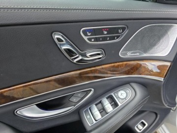 Mercedes Klasa S W222 Limuzyna 350 Blue TEC 258KM 2015 MERCEDES LONG S 350d 4MATIC, V6 3.0l diesel 258KM 1 właściciel od nowości, zdjęcie 5