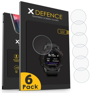 6x NIETŁUKĄCE SZKŁO FOLIA SZYBKA OCHRONNA NA EKRAN DO GARMIN FENIX 7 SOLAR