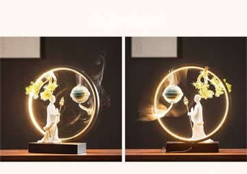 Китайский аромат Zen с обратным потоком и кольцом для лампы